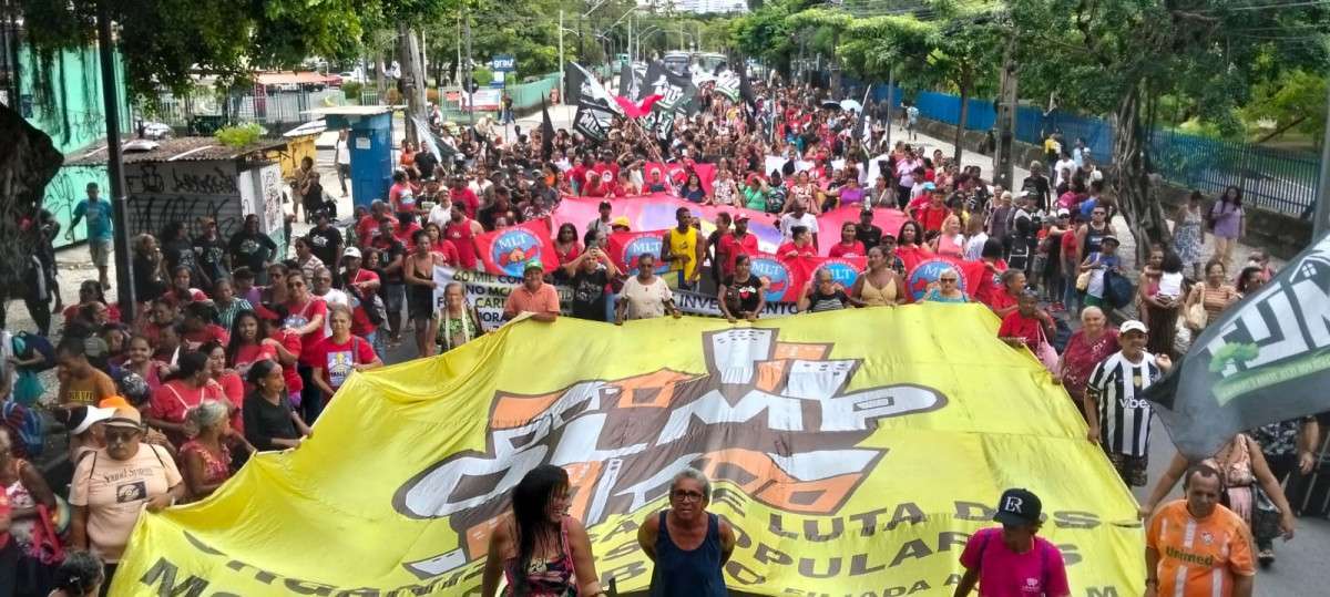 Movimento que pede a ampliação de recursos para moradia popular no país também acontece em cidades como São Paulo, Rio de Janeiro, Brasília e Belo Horizonte nesta terça-feira (2)/Foto: Divulgação