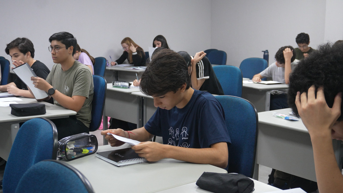 O treinamento re&uacute;ne alunos convocados para as sele&ccedil;&otilde;es brasileiras que competir&atilde;o nas principais olimp&iacute;adas internacionais de matem&aacute;tica