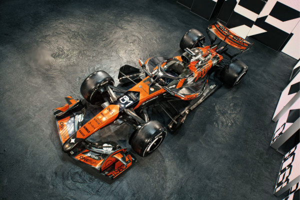 Pintura especial da McLaren para o 1000º Grande Prêmio de F1