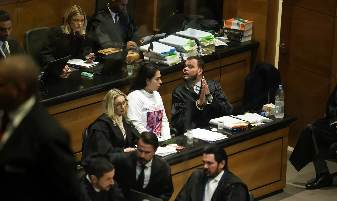 Sessão do julgamento do Caso Henry começou pouco antes das 10h30 desta quarta (3)/Tomaz Silva/Agência Brasil