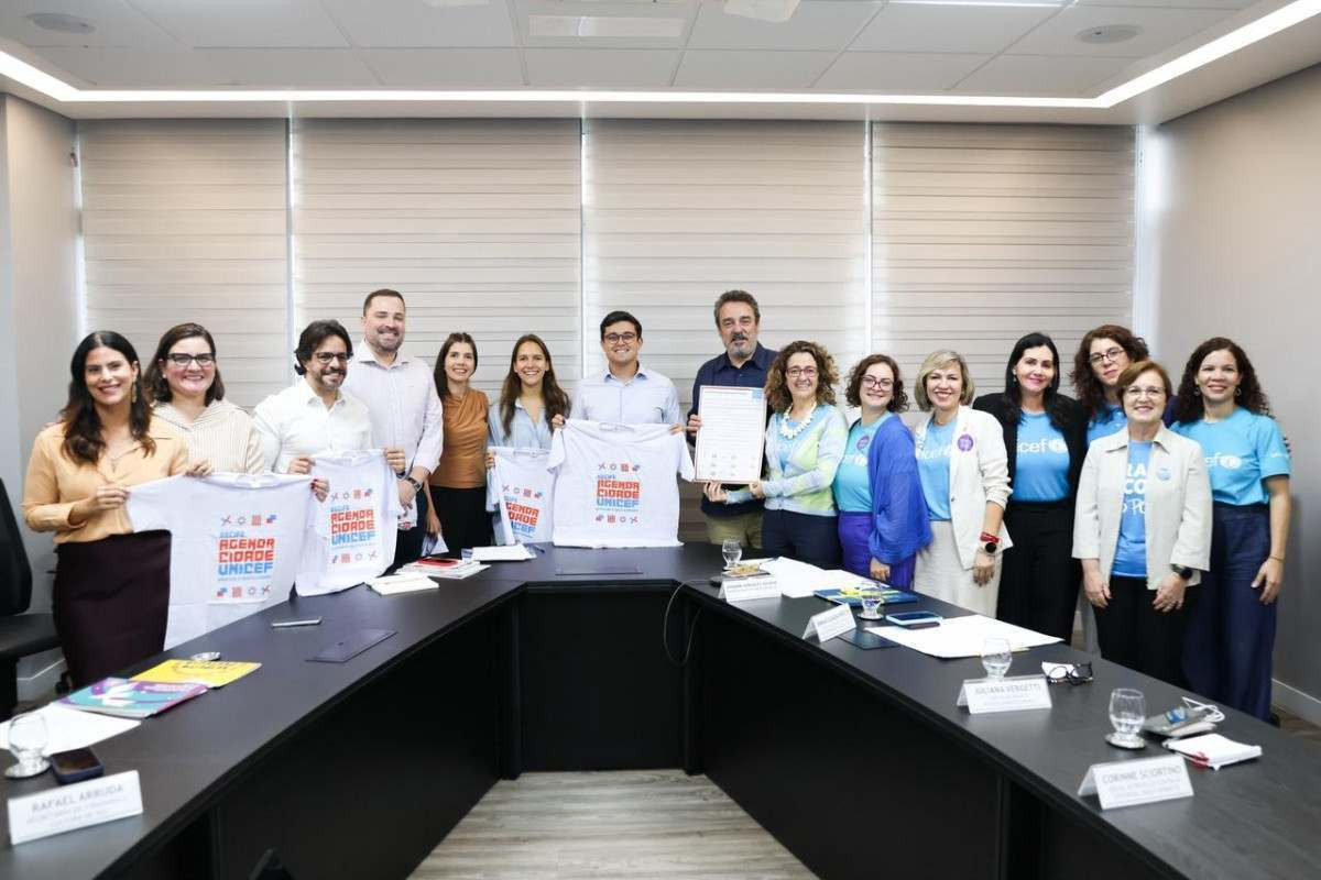 Prefeitura do Recife reforça parceria com o UNICEF para ampliar proteção de crianças e adolescentes
 (Foto: Marlon Diego/Prefeitura do Recife)
