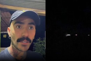 Influenciador que avistou OVNI flagra novas luzes no c&eacute;u e divulga v&iacute;deo