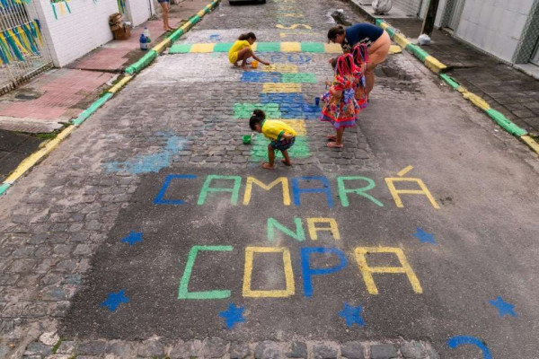 Rua Camará, no bairro de Areias (Rafael Vieira / DP Foto)