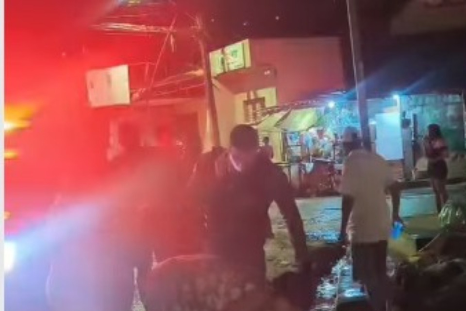 Ataque a tiros deixou casal morto e outras duas pessoas feridas em Olinda, no Grande Recife/Reprodução de vídeo/Redes Sociais