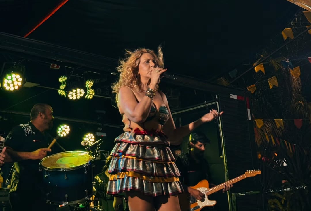 Neste fim de semana, Cristina Amaral abre a programação de shows juninos gratuitos do Shopping Recife/Reprodução/Redes Sociais