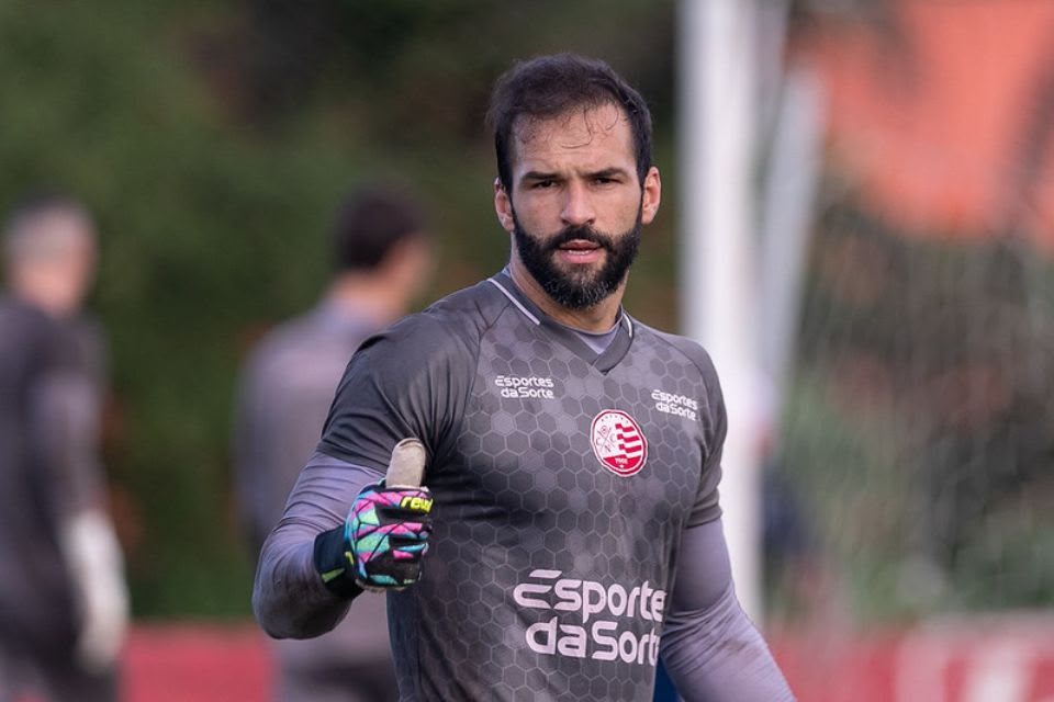 Muriel, goleiro do Náutico/Rafael Vieira / CNC