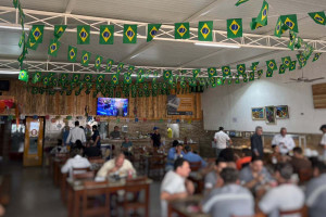 Estudo aponta que a maioria dos empres&aacute;rios (54%) estima um aumento de at&eacute; 20% no faturamento em rela&ccedil;&atilde;o aos dias sem partidas

