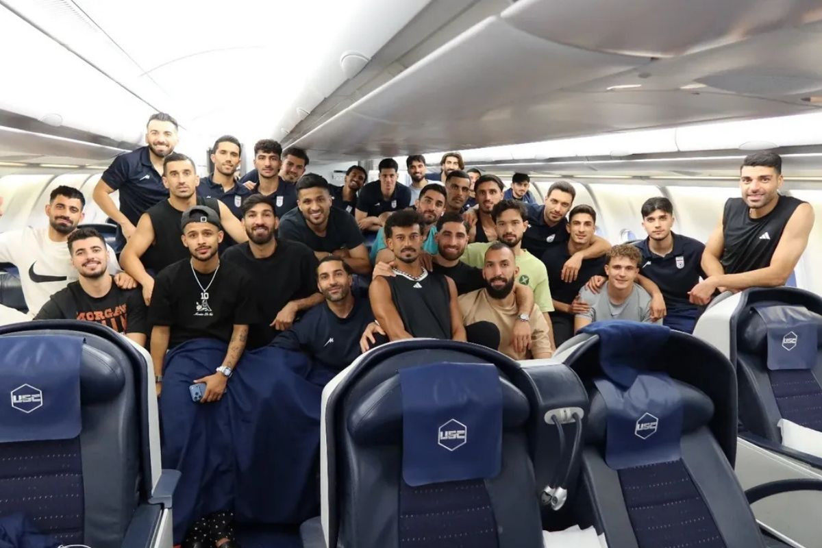 Delegação do Irã para a Copa do Mundo/Reprodução/Iran National Football Team