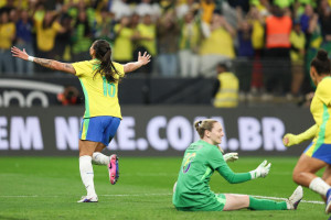Bia Zaneratto, atacante da Sele&ccedil;&atilde;o Brasileira