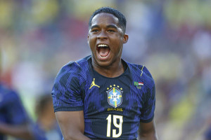 Endrick, atacante da Sele&ccedil;&atilde;o Brasileira