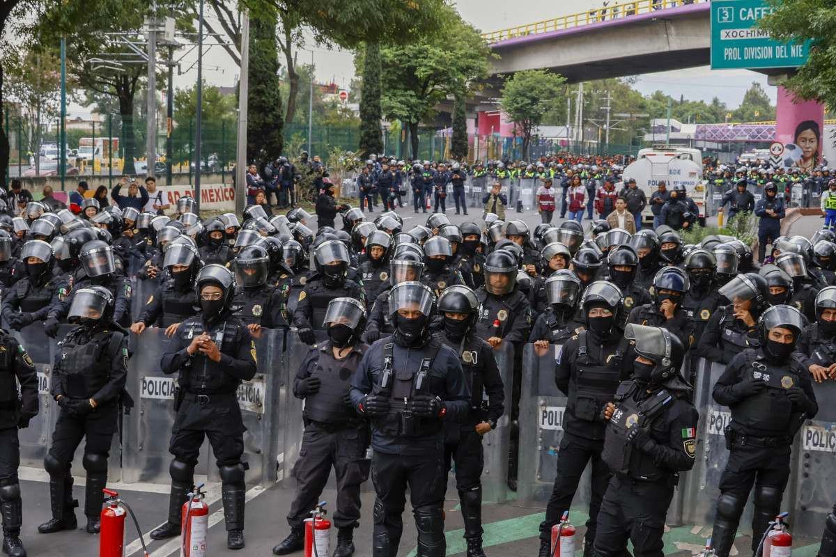 Segurança reforçada no México /Gerardo Magallon / AFP