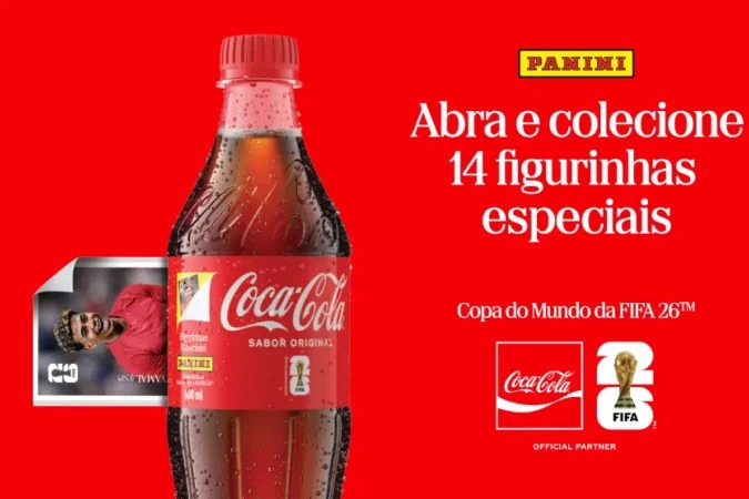 Cromos especiais vendidos pela Coca-Cola/Coca-Cola/Reprodução