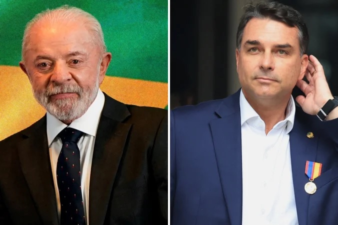 Pesquisa mostra avanço do presidente Lula sobre segmentos do eleitorado que anteriormente demonstravam maior preferência pelo senador Flávio Bolsonaro/Reprodução/Instagram/@FlavioBolsonaro
