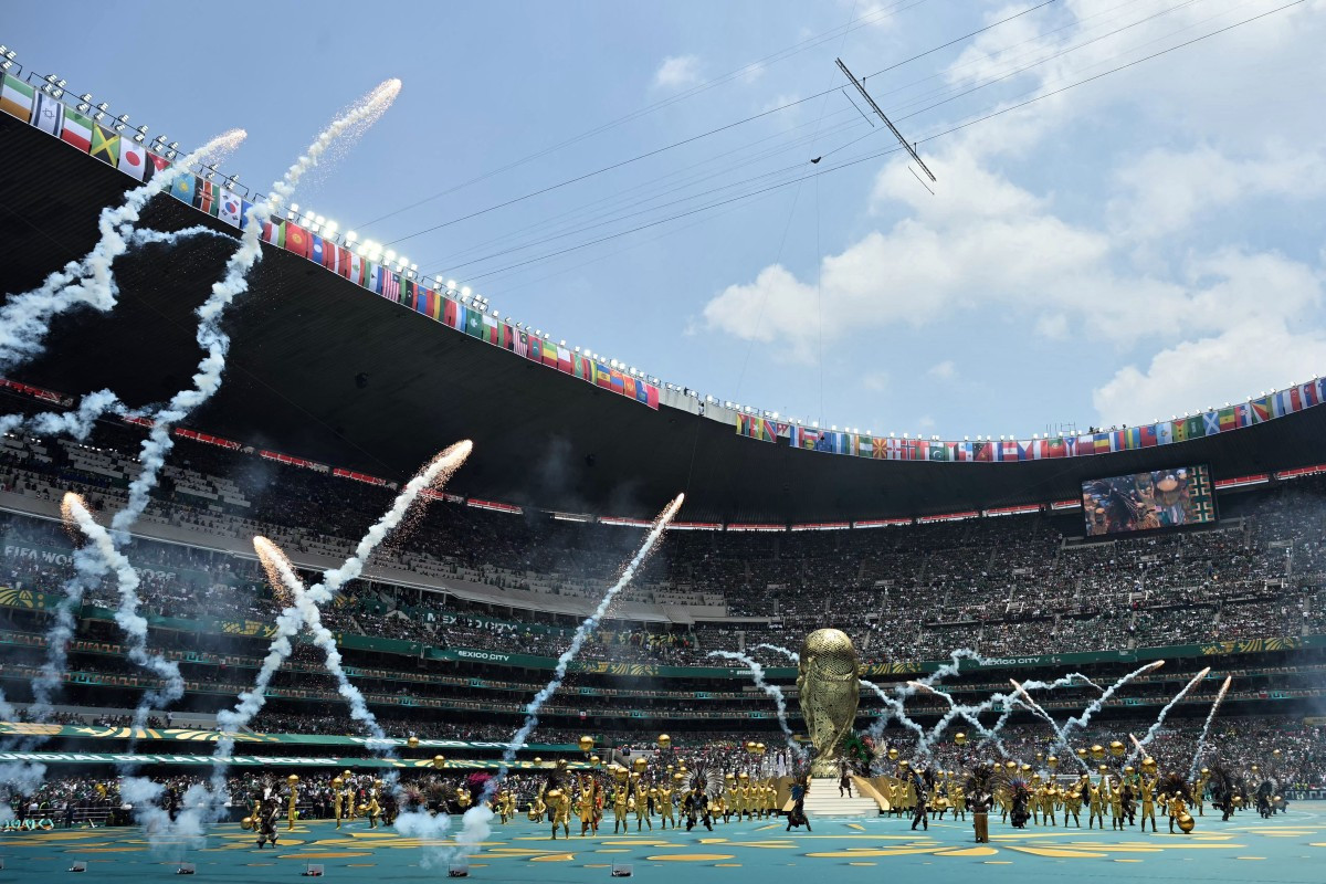 Abertura mexicana da Copa do Mundo 2026/YURI CORTEZ / AFP