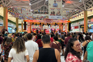 o Shopping Guararapes, localizado em Jaboat&atilde;o dos Guararapes, projeta o crescimento de 8% nas vendas para o Dia dos Namorados