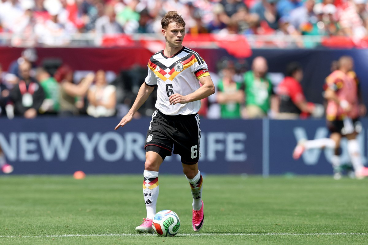 Joshua Kimmich, volante e lateral-direito da Alemanha/ALEXANDER HASSENSTEIN /AFP