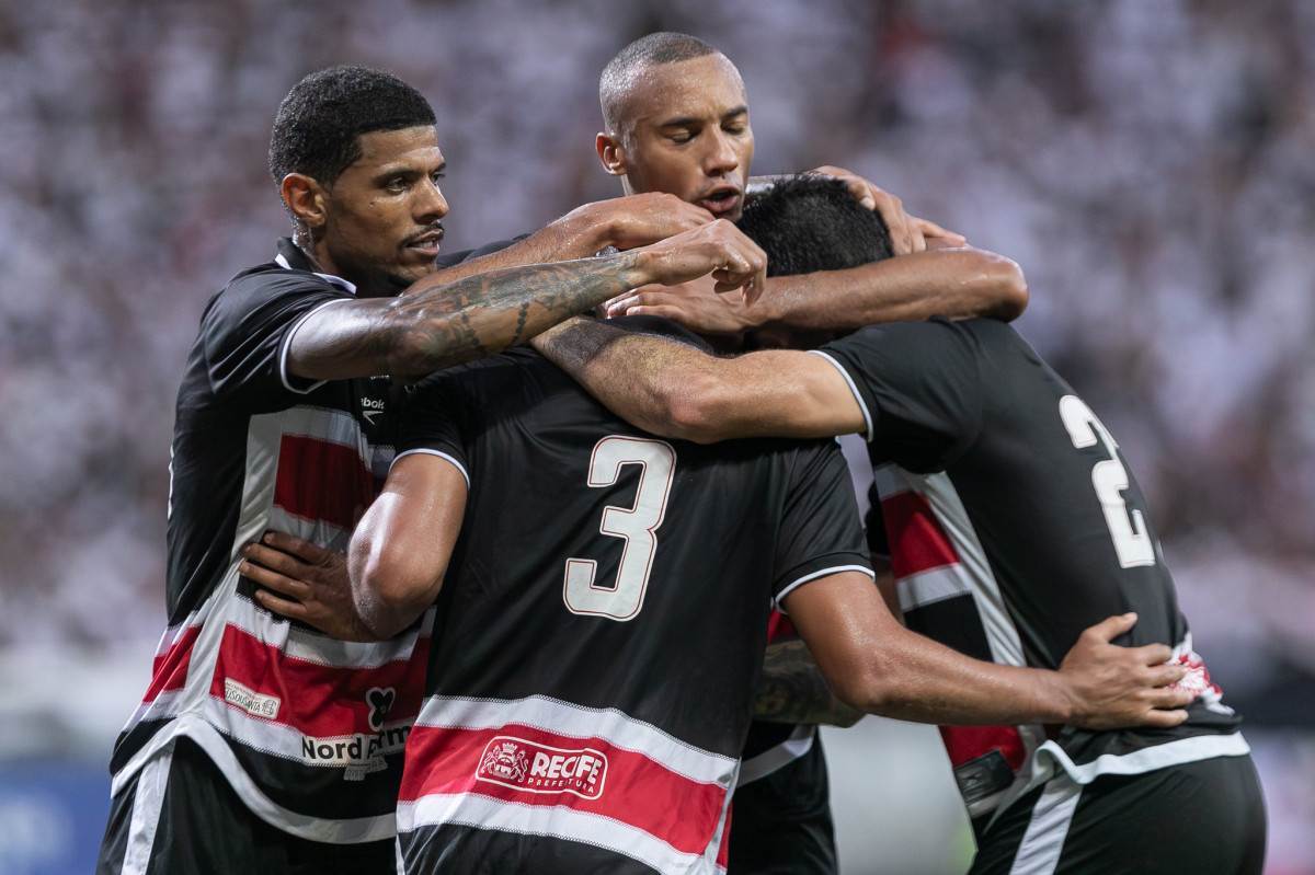 Jogadores do Santa Cruz/Rafael Vieira