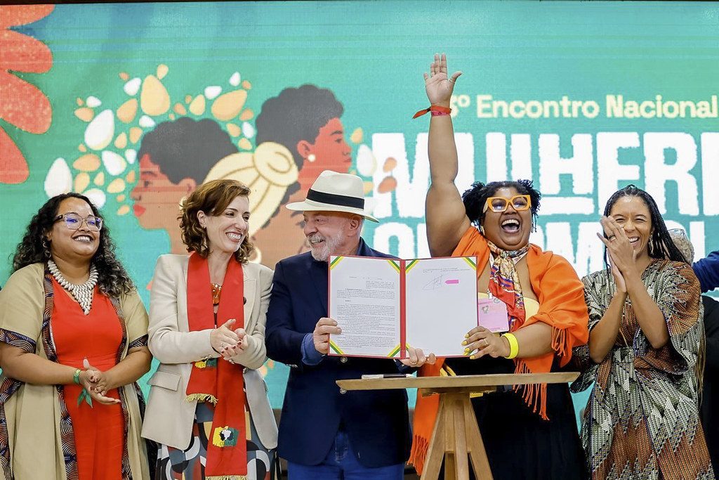  Presidente da República, Luiz Inácio Lula da Silva, durante III Encontro Nacional de Mulheres Quilombolas da CONAQ, no Espaço Divino Paraíso, em Gama - Brasília - DF./ Ricardo Stuckert / PR