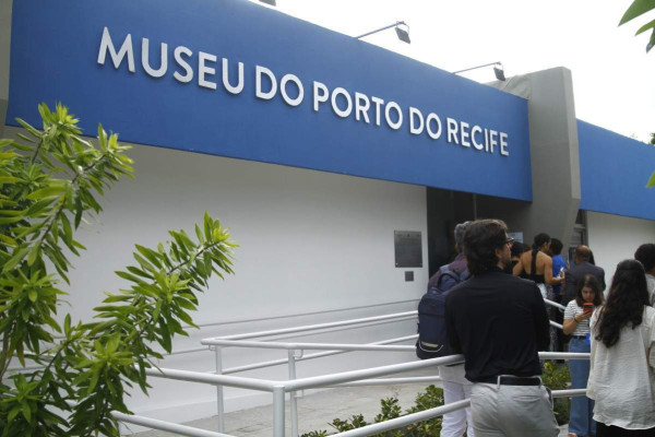 O Porto do Recife inaugurou o Museu do Porto do Recife, localizado no setor administrativo do Porto, na Praça da Comunidade Luso-Brasileira (Foto: Maurício Ferry/DP Foto))