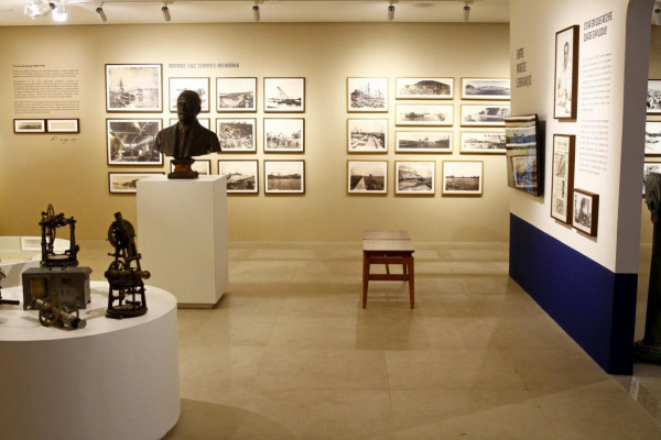 O Porto do Recife inaugurou o Museu do Porto do Recife, localizado no setor administrativo do Porto, na Praça da Comunidade Luso-Brasileira (Foto: Maurício Ferry/DP Foto))