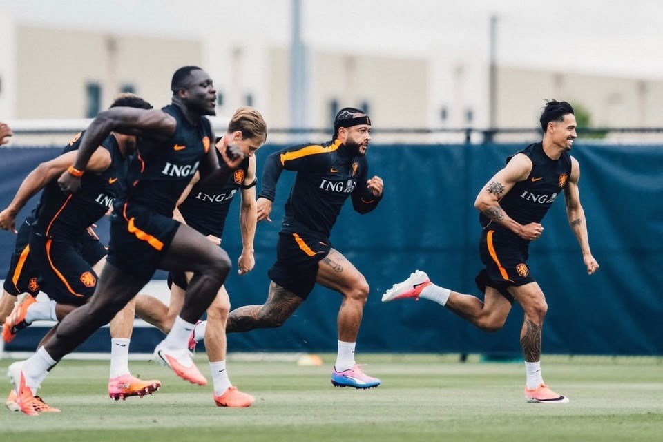 Holanda em preparação para a Copa do Mundo/Divulgação / Seleção da Holanda 
