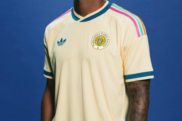 Camisa II de Curaçao para a Copa do Mundo 2026 (Divulgação/Adidas)