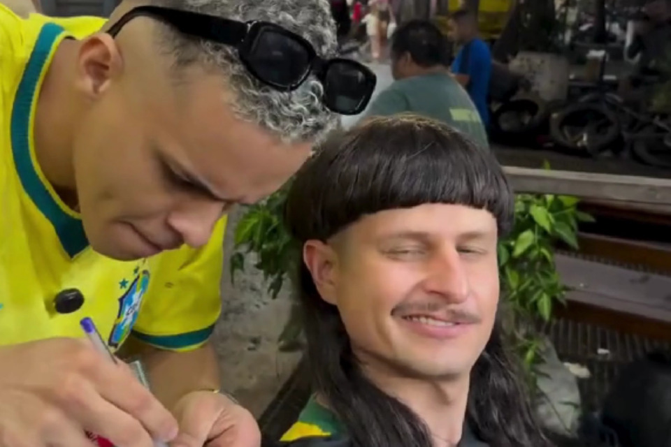 Oliver Tree foi vítima de acidente entre helicópteros no Rio/Reprodução/Redes sociais