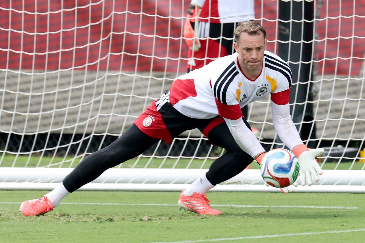 Manuel Neuer, goleiro da Alemanha/Foto por ALEXANDER HASSENSTEIN / GETTY IMAGES NORTH AMERICA / GETTY IMAGES VIA AFP