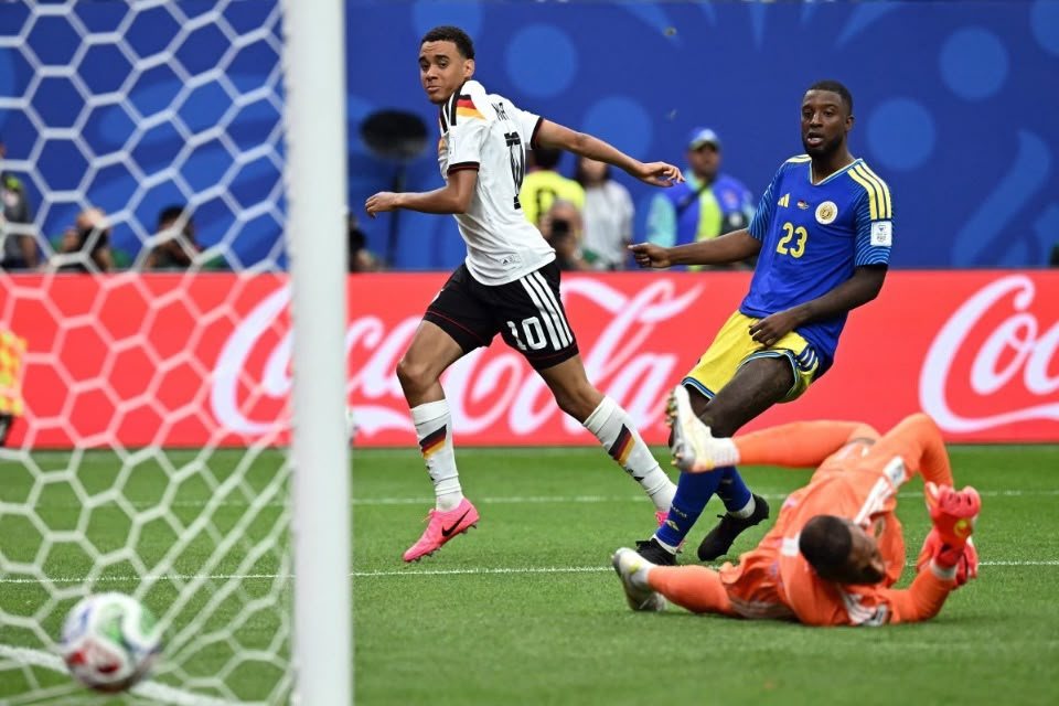 Partida entre Alemanha x Curaçao na Copa do Mundo/PAUL ELLIS / AFP