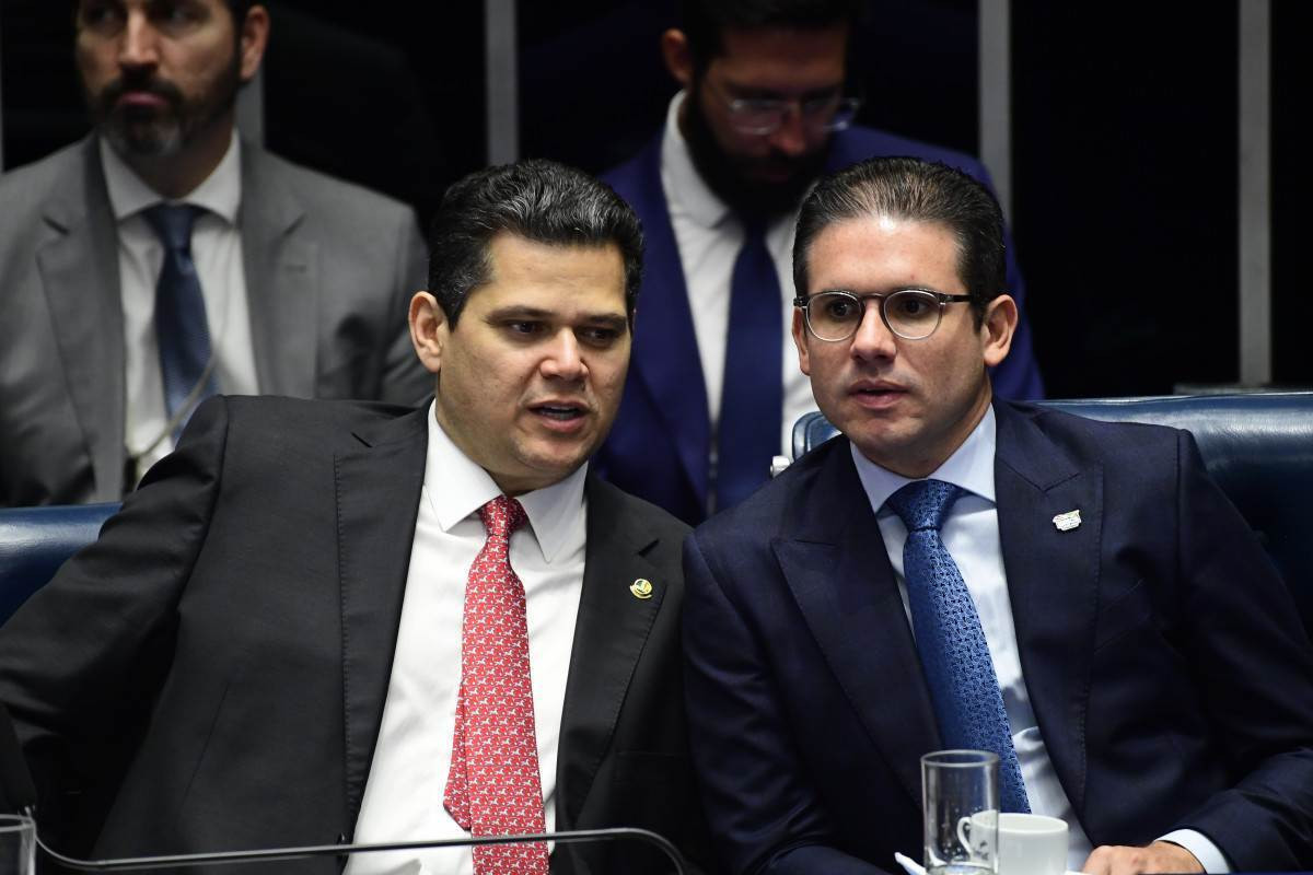 Os presidentes do Senado, Davi Alcolumbre, e da Câmara dos Deputados, Hugo Motta/Saulo Cruz/Agência Senado