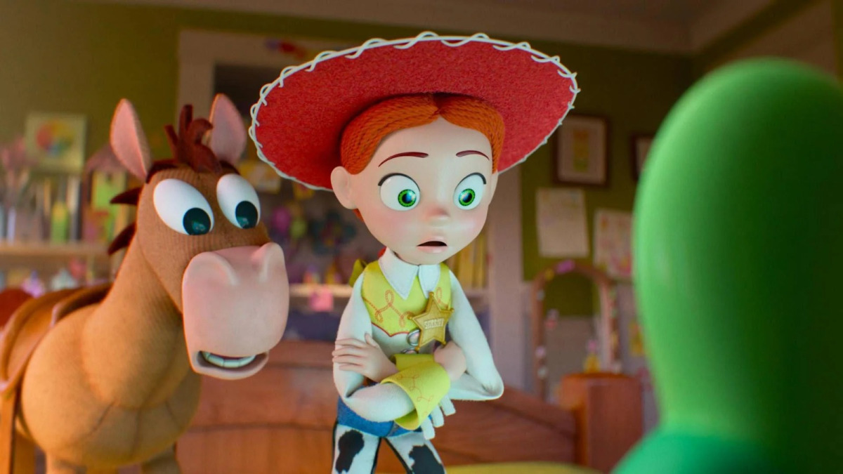 Jessie e seu cavalo Bala no Alvo lideram a missão de salvar sua dona, Bunny, do controle de Lilypad, principal antagonista da trama/Disney/Divulgação
