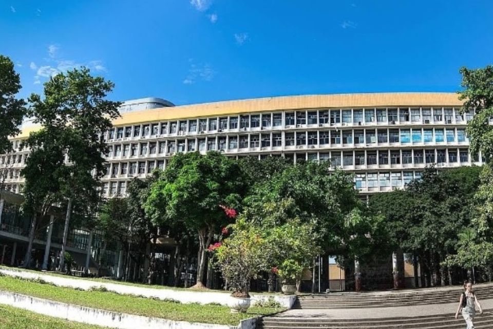 O acidente aconteceu na manhã deste domingo (14), na Universidade Federal do Rio de Janeiro (UFRJ)/Reprodução/Google Maps