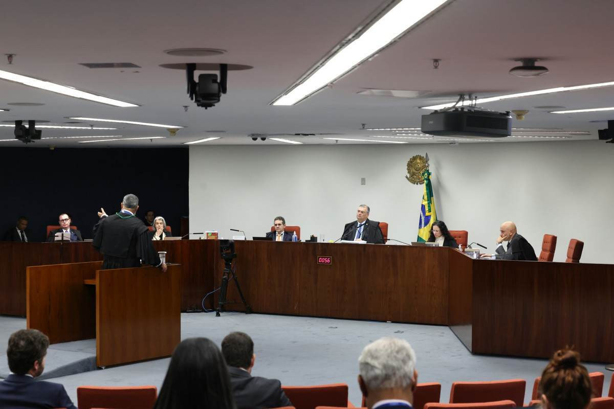 Julgamento de Eduardo Bolsonaro acontece nesta terça (15) na Primeira Turma do STF/Luiz Silveira/STF
