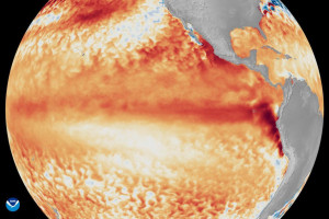 El Ni&ntilde;o &eacute; caracterizado pelo aquecimento an&ocirc;malo das &aacute;guas superficiais do Pac&iacute;fico equatorial