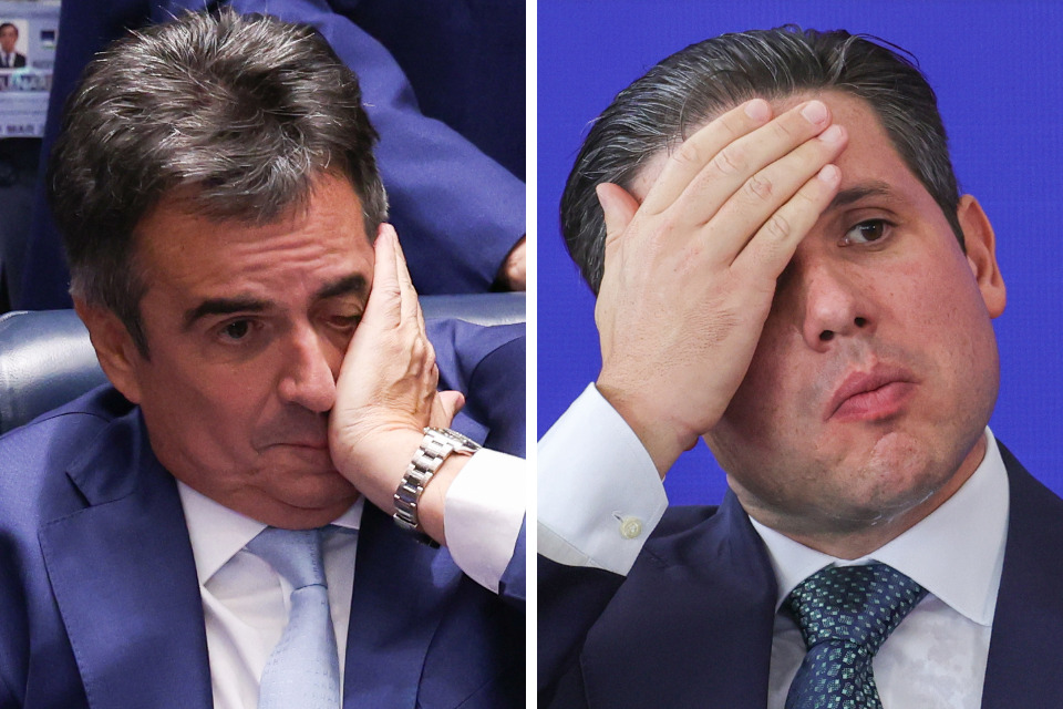 O senador Ciro Nogueira (PP), pelo Piauí, e o presidente da Câmara dos Deputados, Hugo Motta (Republicanos-PB)/Marcelo Camargo/Lula Marques/Agência Brasil
