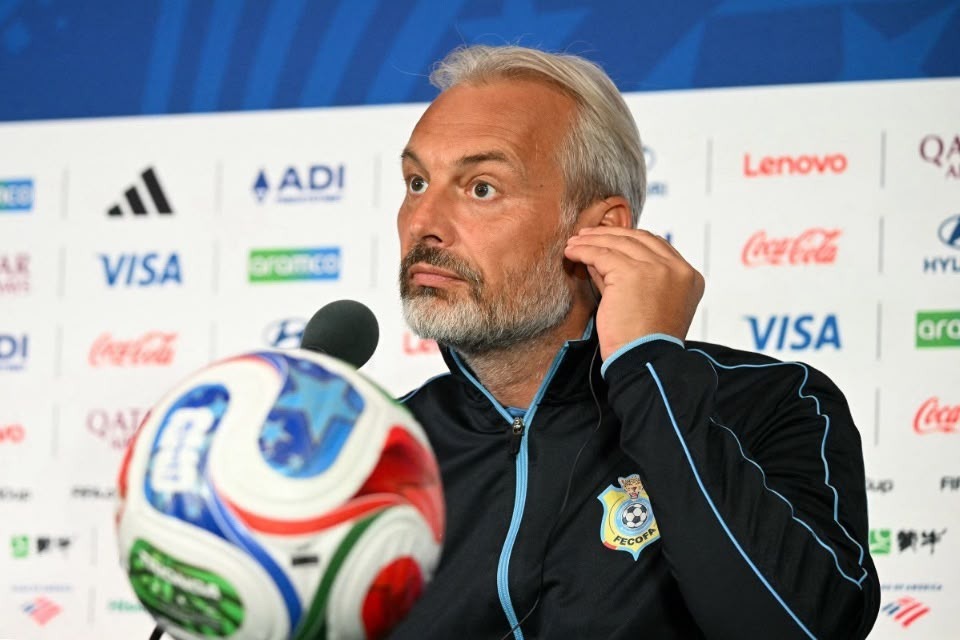 Sébastien Desabre, técnico da República Democrática do Congo/RONALDO SCHEMIDT / AFP