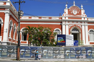 Pr&eacute;dio em reforma do Liceu de Artes e Of&iacute;cios, no bairro de Santo Ant&ocirc;nio, centro do Recife