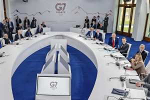 Lula falou ap&oacute;s participar como convidado da c&uacute;pula do G7 na Fran&ccedil;a