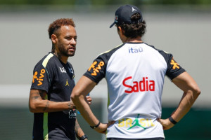 Neymar, camisa 10 do Brasil