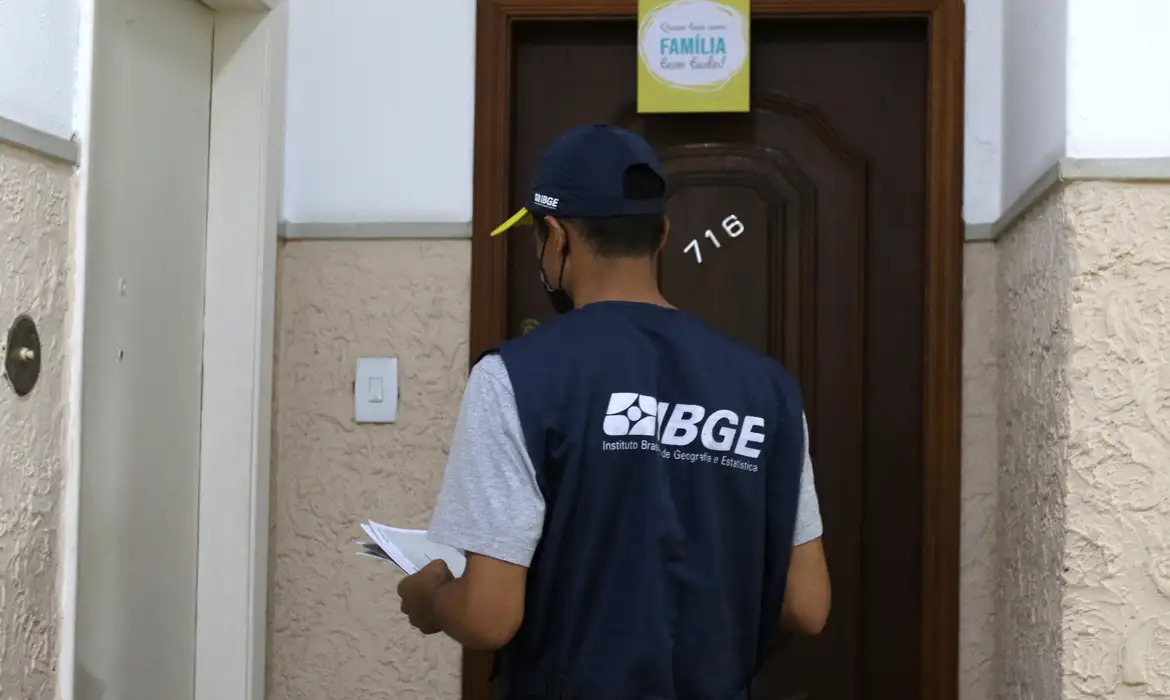 Vagas do IBGE são para atuação no 12º Censo Agropecuário, Florestal e Aquícola e no levantamento do Censo Nacional da População em Situação de Rua/Tânia Rêgo/Agência Brasil