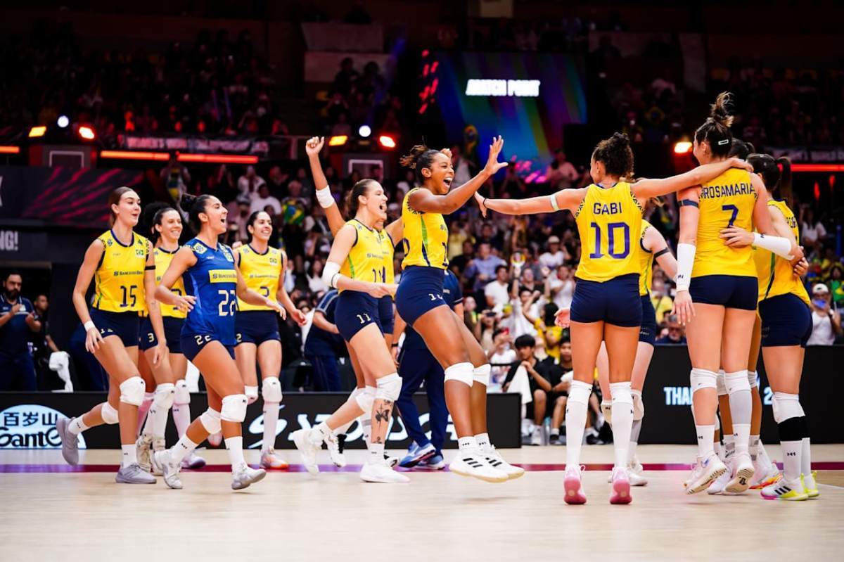 Seleção Brasileira feminina/FIVB/Divulgação