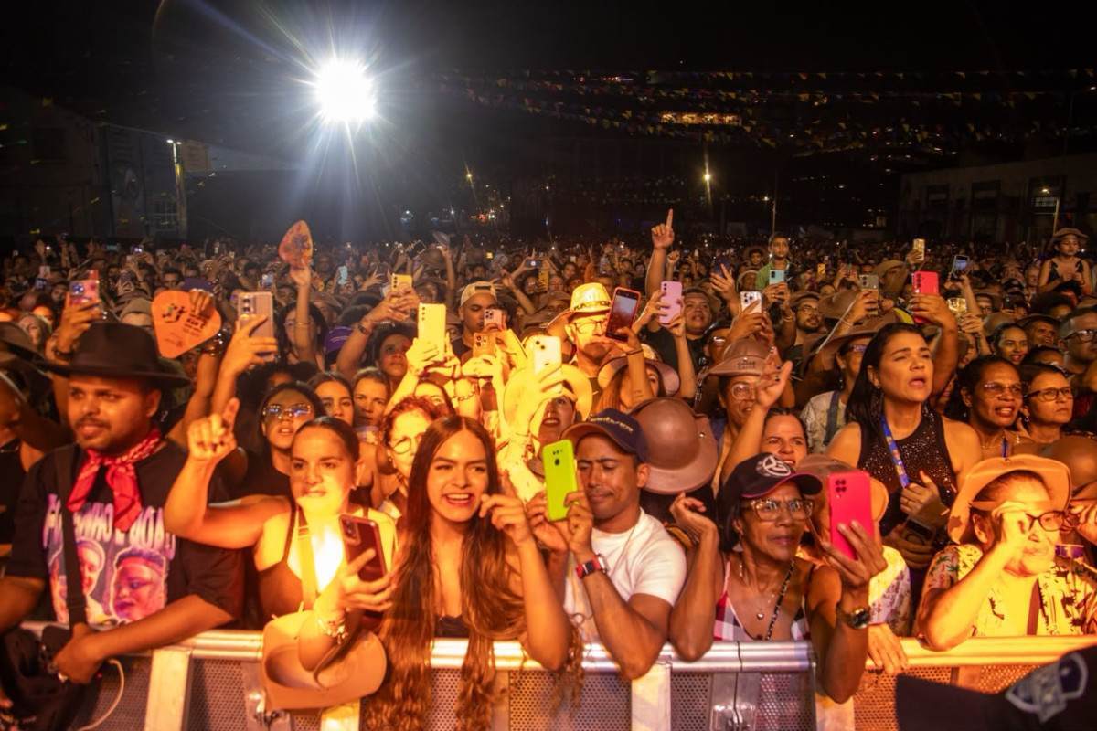 Público do "São João Gomes" (Karol Rodrigues/DP Foto)