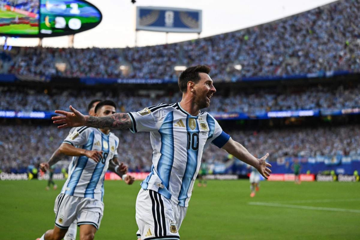 Lionel Messi, atacante da Argentina /ROBERTO SCHMIDT / AFP