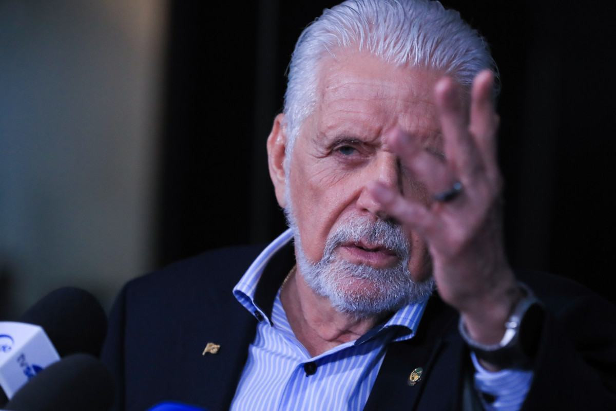 Senador Jaques Wagner durante coletiva após reunião de líderes no Senado/Lula Marques/Agência Brasil