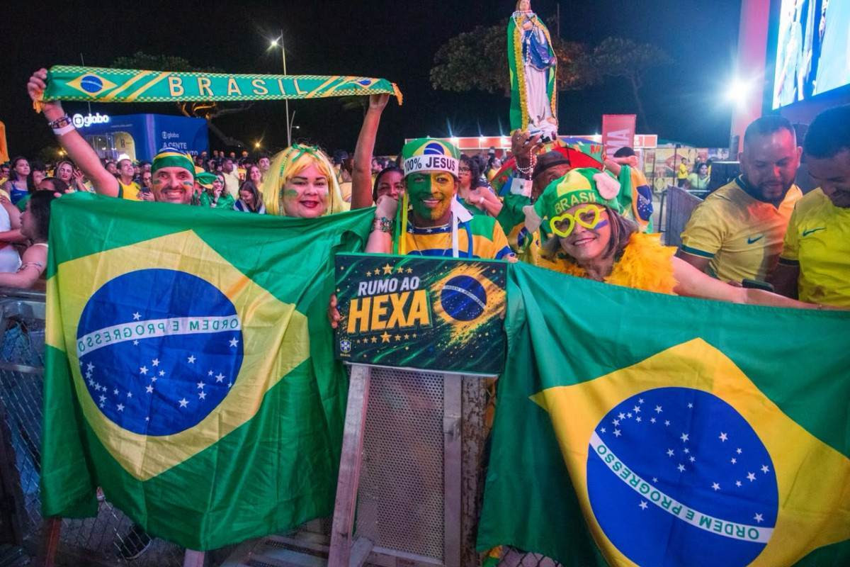 Torcida do Brasil/Karol Rodrigues/DP Foto