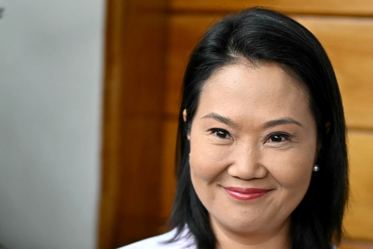 Candidata da direita, a presidenciável Keiko Fujimori segue na vantagem/Ernesto Benavides/AFP