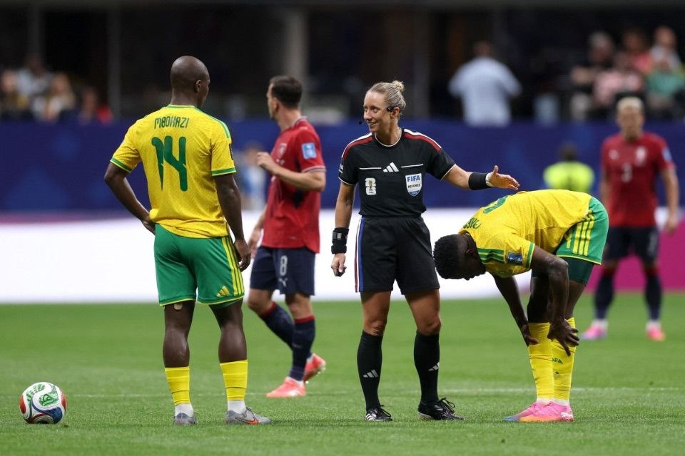 Partida entre África do Sul x República Tcheca na Copa do Mundo/LARS BARON / GETTY IMAGES NORTH AMERICA / GETTY IMAGES VIA AFP