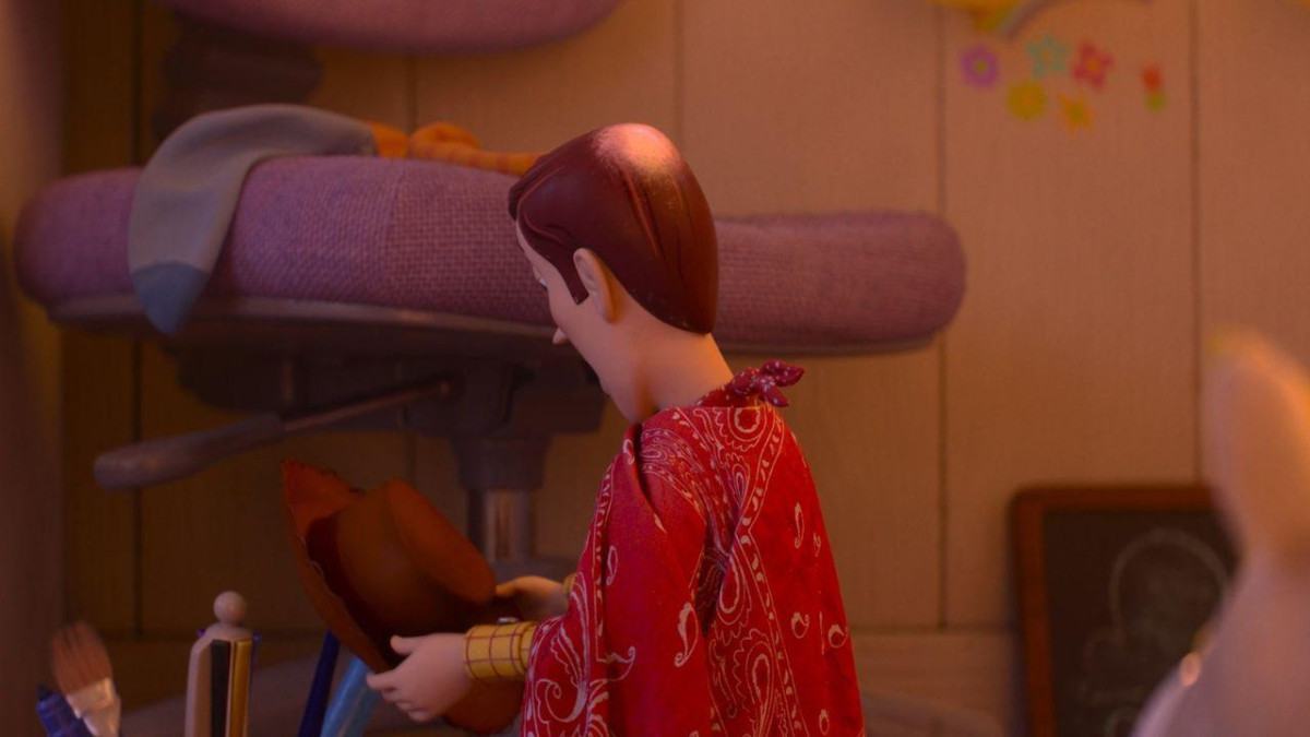 Promoção é inspirada no personagem Woody, que estará calvo em Toy Story 5/Pixar/Divulgação