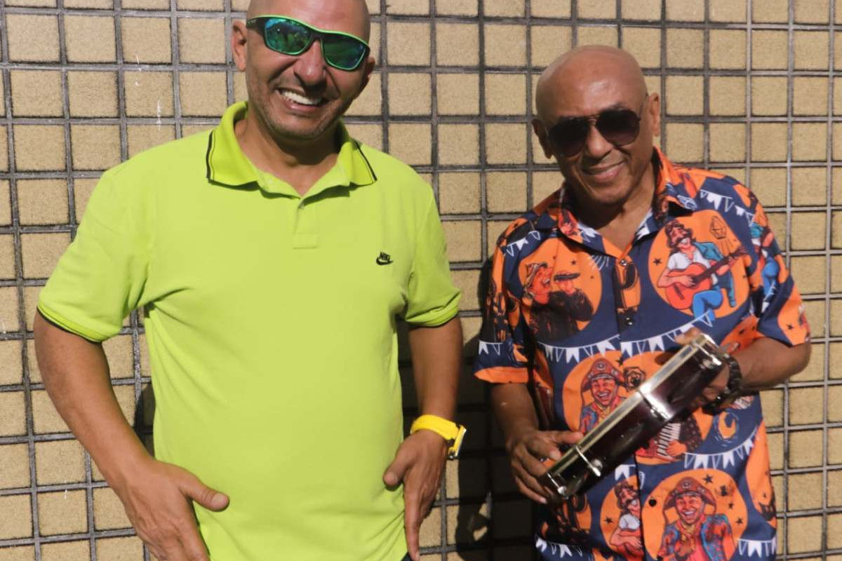 Dupla pernambucana Caju e Castanha são homenageados no São João do Recife 2026/Foto: Weslly Gomes/DP Foto