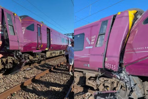 Colis&atilde;o ocorreu no final da tarde ao sul de Bedford, cerca de 90 quil&ocirc;metros ao norte da capital brit&acirc;nica
